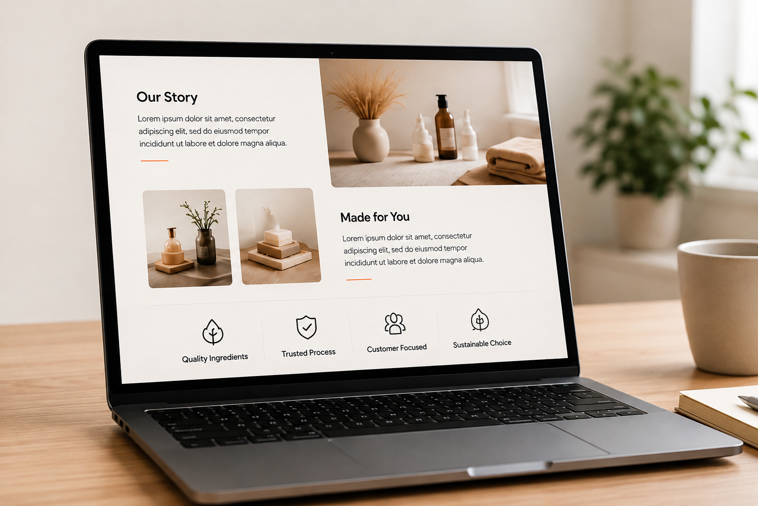 Enhanced Brand Content Design Showcase